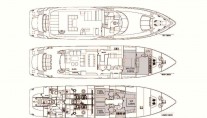 Yacht SANJANA -  Layout